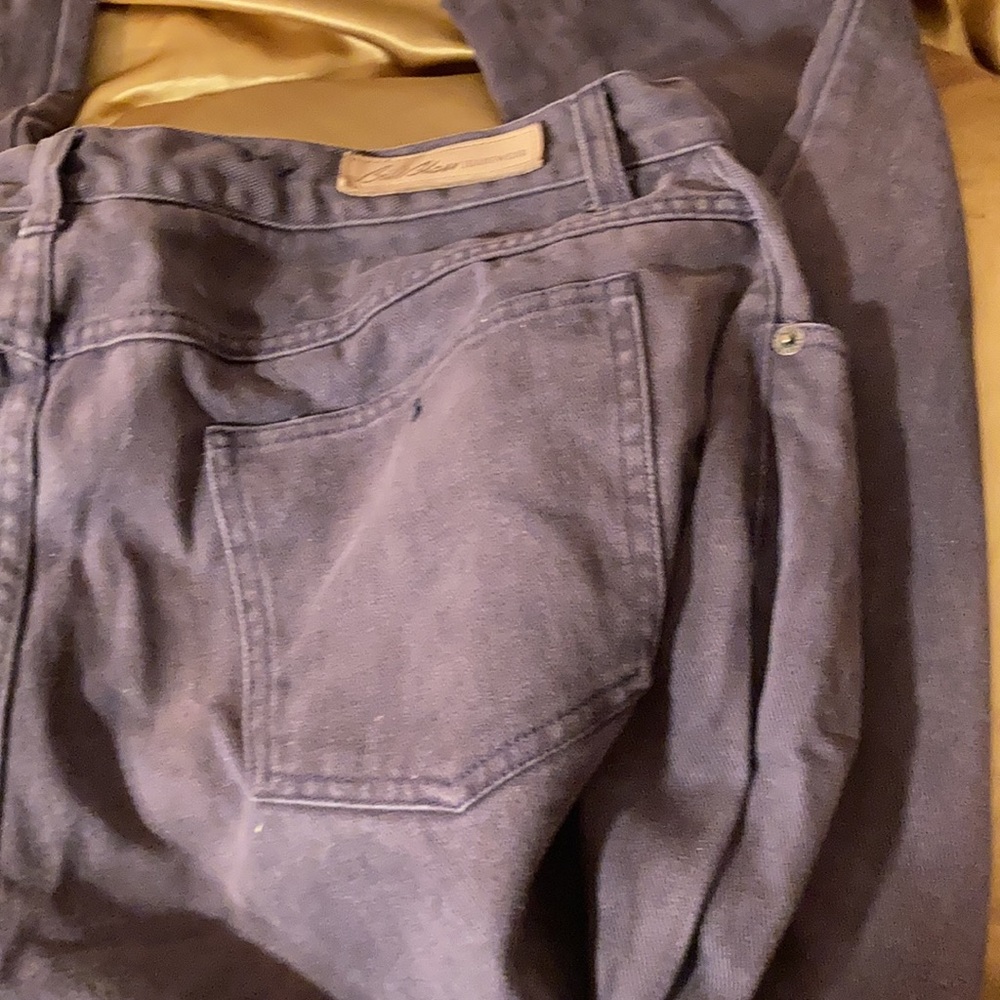 Purplish Brown Bill Blass Easy Fit Jeans - Picture 5 of 6